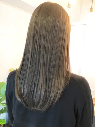ロング 空 龍之介　カラー 特化/髪質改善/韓国のヘアスタイル