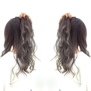 セミロング カラー 髪質改善特化サロン ICONIQ天神店のヘアスタイル