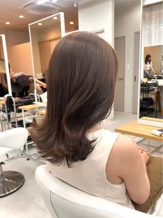 セミロング 磯部 拓磨のヘアスタイル