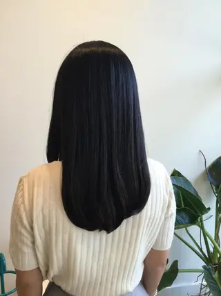 セミロング JetSet所属・JetSet 虎ノ門ヒルズ店のヘアスタイル