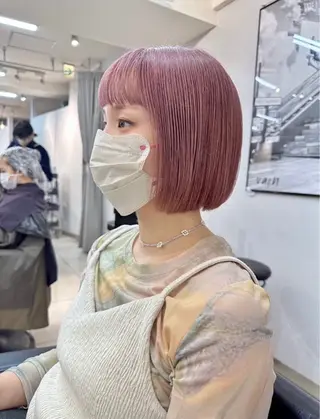 ショート Ami♡ ピンク/ラベンダーのヘアスタイル