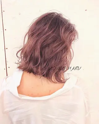 ミディアム カラー レイヤーカット/艶髪 🌈高橋遥香🌈のヘアスタイル