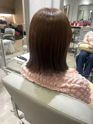 ミディアム MASHIRO💎 透明感カラー/カットのヘアスタイル