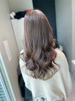 セミロング カラー BOOTH share saron所属・今井 勝也のヘアスタイル