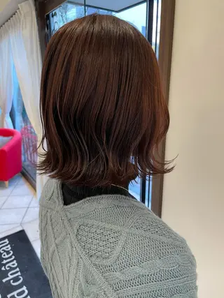 ミディアム 韓国風ヘア♡ runaのヘアスタイル