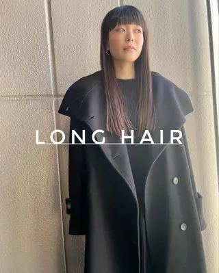 ロング 平 一裕のヘアスタイル