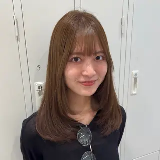 セミロング 🫧透明感カラー 特化美容師/すず🫧のヘアスタイル
