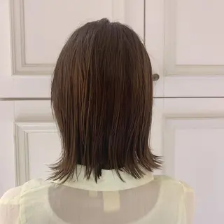 ミディアム 田中 未澪のヘアスタイル
