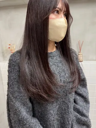 ロング カラー anon Loemのヘアスタイル