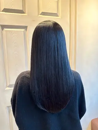 ロング 千 田のヘアスタイル