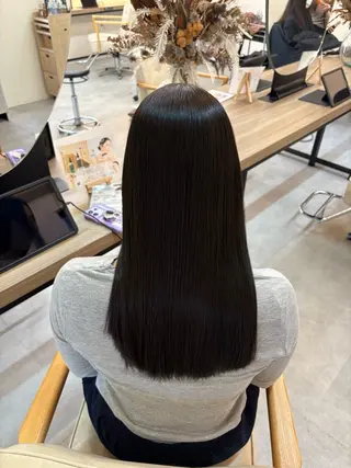 ロング 🧸艶ブリーチ/深み カラー🌺Noa🌺のヘアスタイル