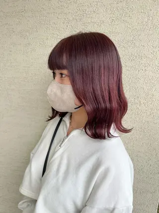 カラー ALEAP himekaのヘアスタイル