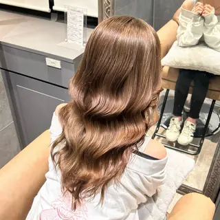ロング カラー 🥇KEN /レイヤー/艶カラーのヘアスタイル