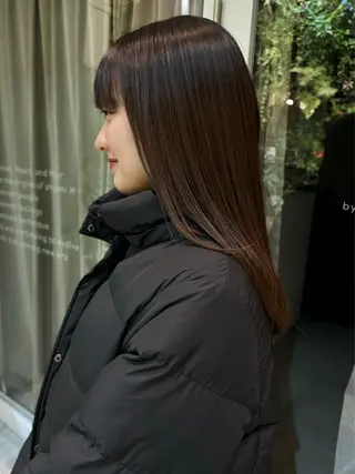 ロング パーマ shiomi H TARUMI森　彩華のヘアスタイル