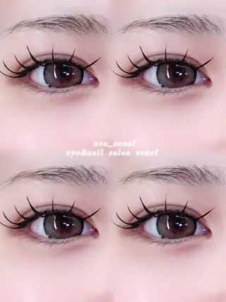 マツエク・マツパ 韓国風束感まつ毛🩵 Nozomiのマツエク・マツパデザイン