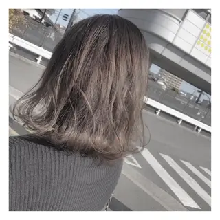 セミロング カラー beauty: beast 大町店のヘアスタイル