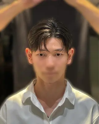 ショート パーマ メンズ YUKI🇰🇷 カルマ／ダウンパーマのヘアスタイル