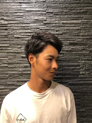 ショート メンズ ✨メンズカット 無料‼️✨土尾快斗のヘアスタイル