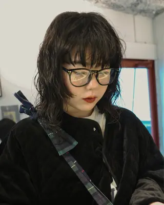 ミディアム レイヤー/パーマ /ウルフ/nabeのヘアスタイル