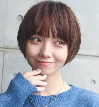 ショート 💎レイヤー×顔周り カット💎杉原のヘアスタイル