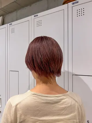 ショート カラー モテ艶カラー/ KaRin👼🏻のヘアスタイル