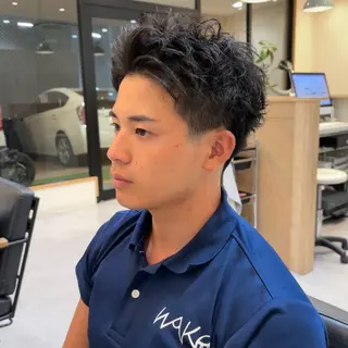 メンズ hair garden off所属・【メンズ専門 】村斎　伶次のヘアスタイル