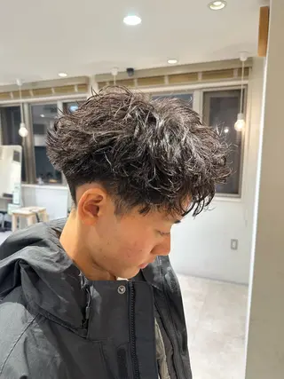 パーマ メンズ AI TOKYO  men's 横浜所属・【パーマの達人】 💎メンズ特化🔥徹のヘアスタイル