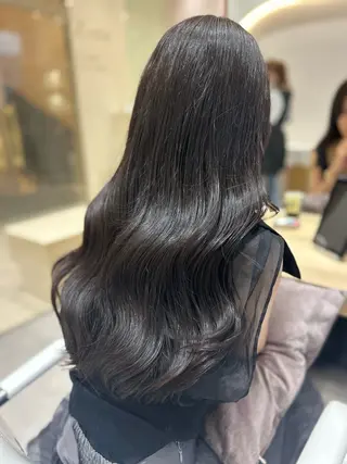 ロング カラー 中澤 瑠綺哉のヘアスタイル