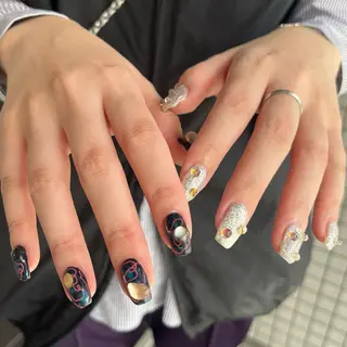 ネイル 小川 柚香のネイルデザイン