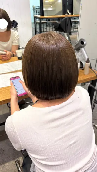 ショート 愛されヘア🌙♩.• 透明感カラー/こはるのヘアスタイル