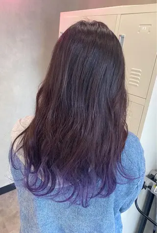 ロング カラー 🕶️佐藤 海李🐏のヘアスタイル