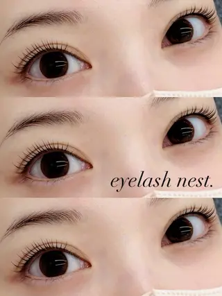 マツエク・マツパ intime内nest.所属・🤍nest. エリ🤍のマツエク・マツパデザイン