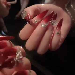 ロング zir nail 💞KASUMIのネイルデザイン