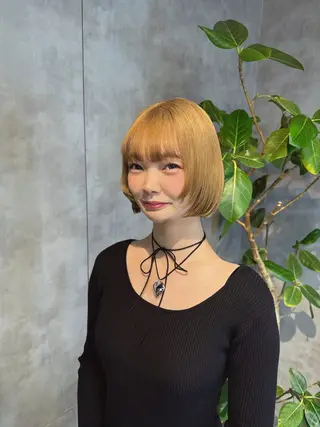 ロング カラー ヘアアレンジ レイヤー×透明感カラ ーHAYATOのヘアスタイル