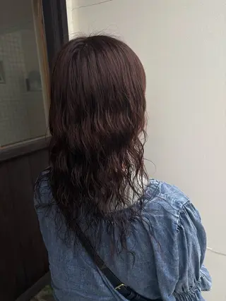 ロング 松田 遥香のヘアスタイル