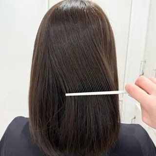 ミディアム カラー 🍏あおい 🍏 似合わせカラーのヘアスタイル