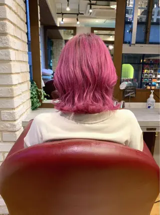 ミディアム カラー SALOWIN GINZA所属・✨ツヤ髪デザイナー ✨ひかり✨のヘアスタイル