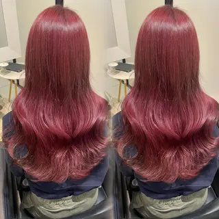 ロング カラー kana ブリーチなしカラー✨のヘアスタイル