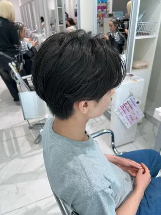 パーマ メンズ 越智 彩心のヘアスタイル