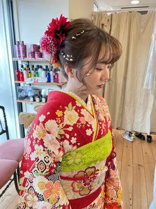 ロング 永井 瑞穂のヘアスタイル