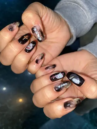 ネイル 福の爪 🍒福山千晴のネイルデザイン