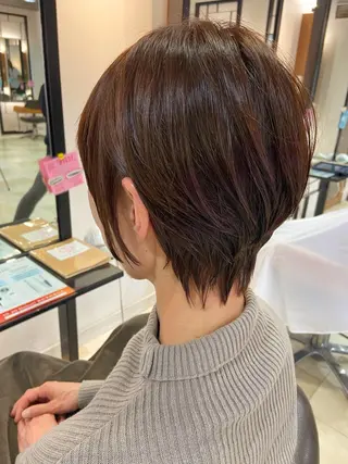 ショート カラー Stella hair mode所属・ステラヘアモード 井澤元樹のヘアスタイル