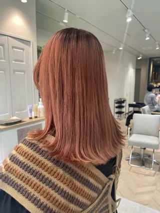 ロング カラー * 透明感カラー c h i h o *のヘアスタイル