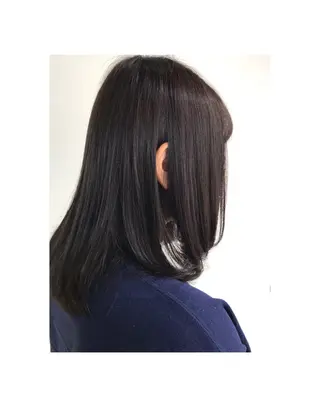 セミロング 30代からの大人 ショートのヘアスタイル