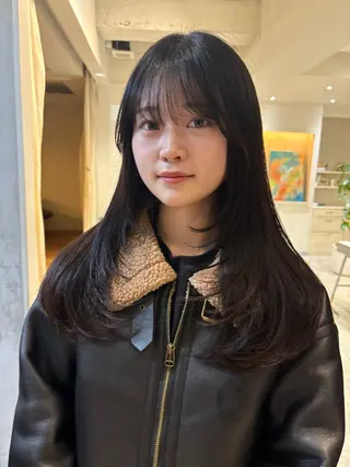 ロング SIKI yuuna レイヤーカット🪽のヘアスタイル