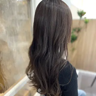 ロング カラー 光本 千紘のヘアスタイル