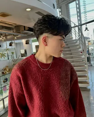 パーマ メンズ メンズパーマ🔥 似合わせカット渡邊のヘアスタイル