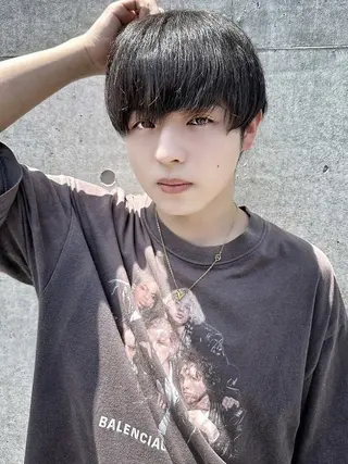 ヘアアレンジ メンズ ✨【公式】渋谷メンズ サロン BLUCK✨のヘアスタイル