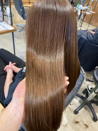 ロング パーマ 🩷🍭中津・梅田 エリア🍬💜のヘアスタイル