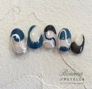 ネイル Bianca 池袋店 HAMASHIMAのネイルデザイン